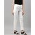 SHE PURE LUXURY WEAR Women Regular Fit White Pure Cotton Trousers