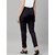 SHE PURE LUXURY WEAR Women Regular Fit Dark Blue Pure Cotton Trousers