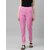 SHE PURE LUXURY WEAR Women Regular Fit Pink Pure Cotton Trousers