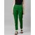 SHE PURE LUXURY WEAR Women Regular Fit Dark Green Pure Cotton Trousers