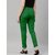 SHE PURE LUXURY WEAR Women Regular Fit Dark Green Pure Cotton Trousers