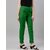SHE PURE LUXURY WEAR Women Regular Fit Dark Green Pure Cotton Trousers