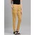 SHE PURE LUXURY WEAR Women Regular Fit Gold Pure Cotton Trousers