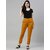SHE PURE LUXURY WEAR Women Regular Fit Gold Pure Cotton Trousers
