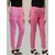 (Pack of 2) She Pure  Luxury Wear Women Regular Fit Multicolor Pure Cotton Trousers