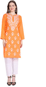 Lucknowi Rayon Cotton Kurta