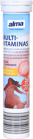 ALMA Premium European Multivitamin - Complete Daily Nutrition for Men and Women  (20 Tablets)