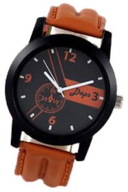 UnV Daps Mens Stylish Leatherite watch