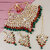 Lucky Jewellery Traditional 18k Gold Plated Multi Color Dulhan Choker Kundan Bridal Set (2092-L1SK-KD124-MG)