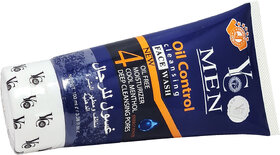 YC Men Oil Control Moisturizer Face Wash - 100ml