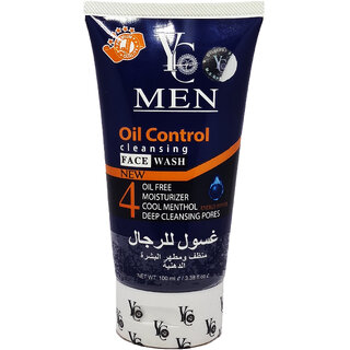 YC Men Oil Control Cleansing Face Wash - 100ml