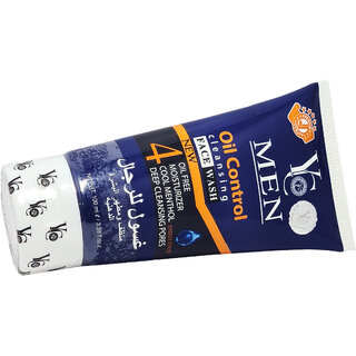 YC Men Oil Control Moisturizer Face Wash - 100ml