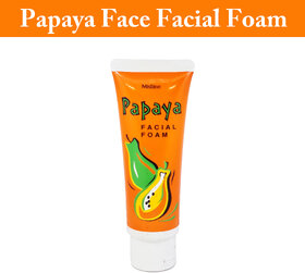 Face Facial Papaya Mistine Foam (100gm)