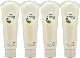 Mistine Goat Milk Facial Foam - 85g (Pack Of 4)