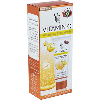 YC Vitamin C Whitening Refresh Skin  Fairness Whiten  Oil Control Face Wash - 100ml