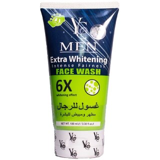 YC Men Extra Whitening Intense Fairness Face Wash - 100ml