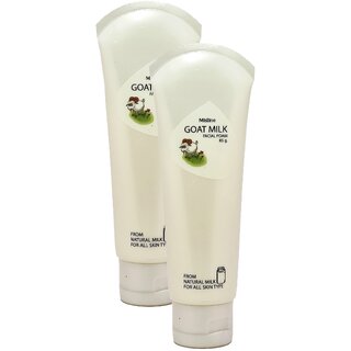 Mistine Natural Goat Milk Facial Foam - Pack Of 2 (85g)