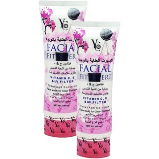 YC Facial Total Age Solution Face Wash - Pack Of 2 (100ml)
