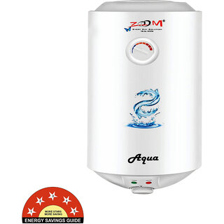 Zoom 15 L Storage Water Geyser Aqua 15 Liter White