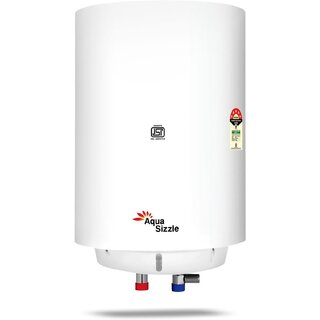 Zoom 6 L Storage Water Geyser Aqua Sizzle Water Heater White