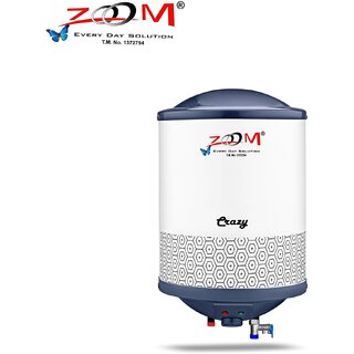 Zoom 35 L Storage Water Geyser Crazy Water Heater 35 Liter White