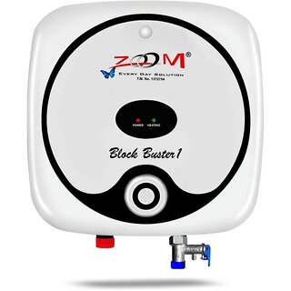 Zoom 15 L Storage Water Geyser Blockbuster Water Storage Heater White