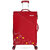 Flash 68 cm Stylish Check-in Travel Luggage & Suitcase For Men and Women Red