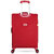 Flash 68 cm Stylish Check-in Travel Luggage & Suitcase For Men and Women Red