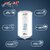 Zoom 10 L Storage Water Geyser Aqua Water Heater 10 Liter White