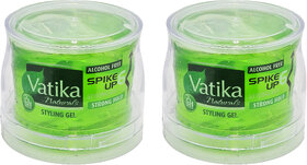 Vatika Naturals Strong Hold Styling Gel - 250ml (Pack Of 2)