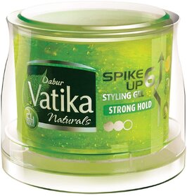 Vatika Naturals Spike Up Strong Hold Styling Gel - 250ml