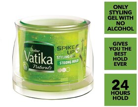 Vatika Naturals Strong Hold Spike Up Styling Gel (250ml)