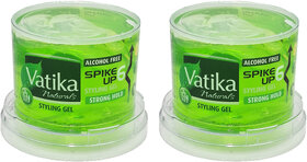 Vatika Strong Hold Styling Gel - Pack Of 2 (250ml)
