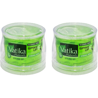 Vatika Naturals Strong Hold Styling Gel - 250ml (Pack Of 2)