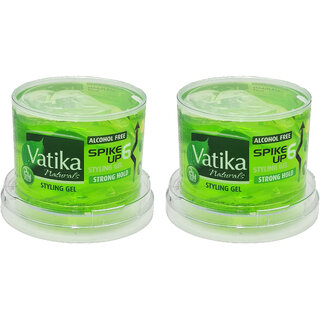 Vatika Strong Hold Styling Gel - Pack Of 2 (250ml)