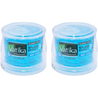 Vatika Naturals Wet Look Styling Gel - 250ml (Pack Of 2)