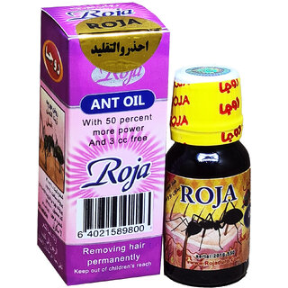 Roja Removing Hair Permanently Ant Egg Oil - 20ml
