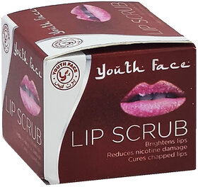 Youth Face Brightens, Reduces Damage Lip Scrub - 15gm
