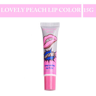 WOW Long Lasting Tint Lip Peel Off - LOVELY PEACH (15g)