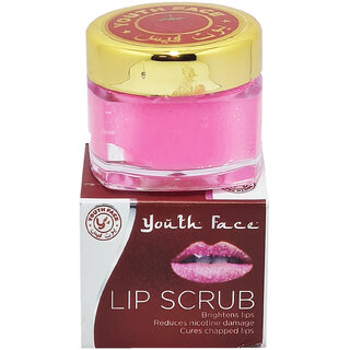 Youth Face Brightens, Reduces Nicotine Damage, Cures Chapped Lip Scrub - 15gm