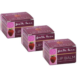 Youth Face Smooth & Brighten Lip Balm - Pack Of 3 (10g)