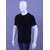 MEN'S BLACK LYCRA CREW NECK T-SHIRTS