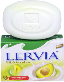Lervia Enriched With Milk Protein And Avocado Extract Soap - 90g
