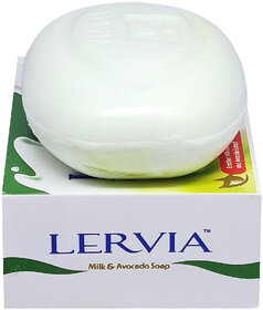 Lervia Milk Protein & Avocado Extract Soap - 90g