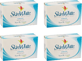 SkinWhite Classic Whitening Bath Soap - 135g (Pack Of 4)