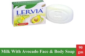 Milk & Avocado Lervia Soap 90gm