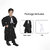Kaku Fancy Dresses Our Community Helper Lawyer Costume -Black, For Boys  Girls