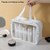 Signatize Travel Toiletry Bag for Women Men, Translucent Waterproof Makeup Cosmetic Travel Organizer Bag SZ-9126-White