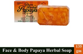 Skin Whitening Papaya Pure Herbal Soap - 135gm