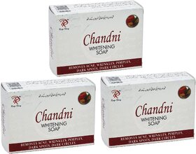 Chandni Whitening Soap - 100g (Pack Of 3)